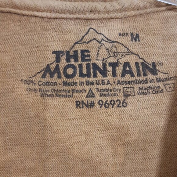 The Mountain Vintage 1999 Tie Dye T Shirt Size M Native American Nature Tee Bear - Picture 4 of 4